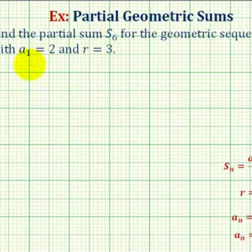 Partial Sum Geo Series Ex