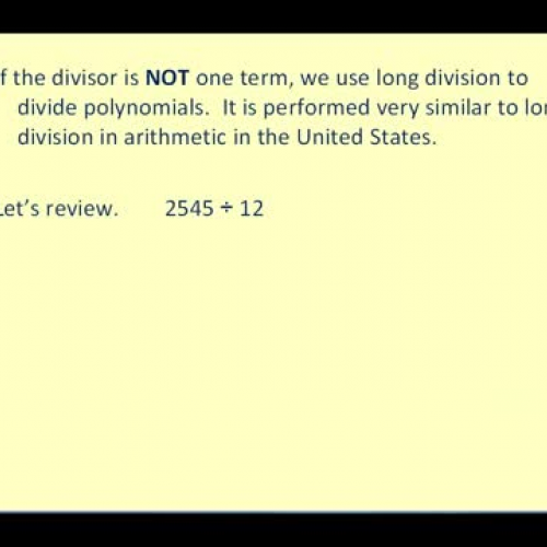 Poly Div_ Long Div