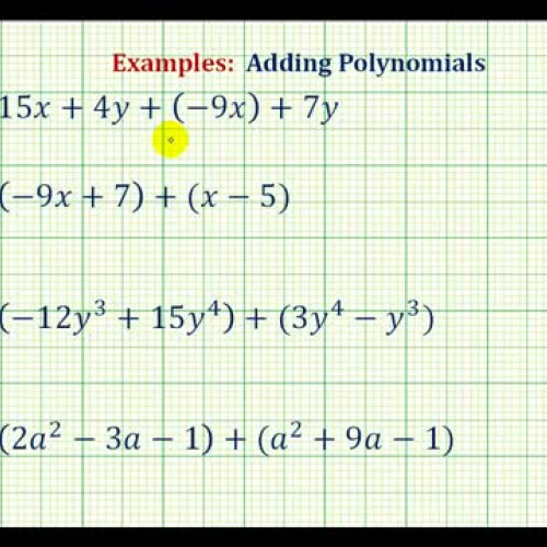 Polynomial Add Ex1