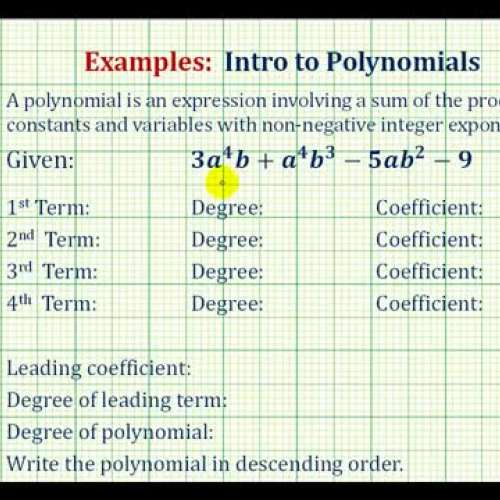 Polynomial Intro Two Var Ex