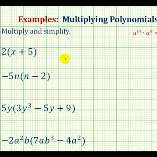 Polynomial Mult Distribute Ex