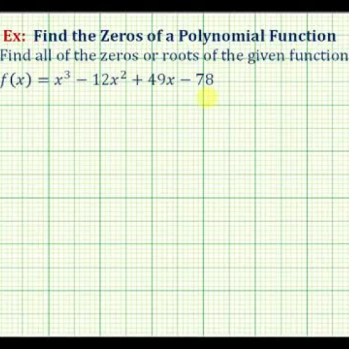 Polynomial Zeros Complex