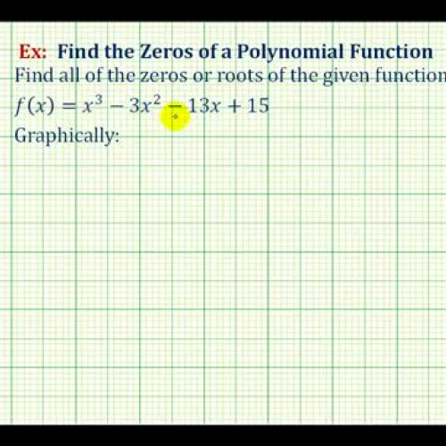 Polynomial Zeros Ex1