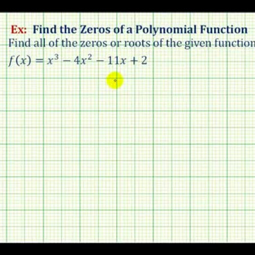 Polynomial Zeros Ex3 Irrational