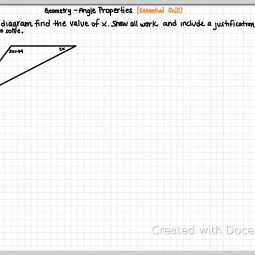Angle Properties - Practice