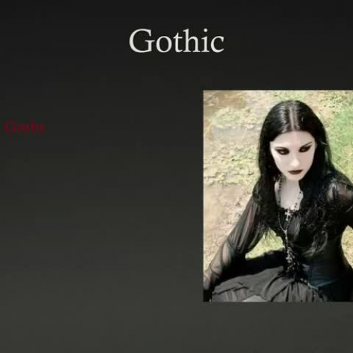Gothic Introduction 2013
