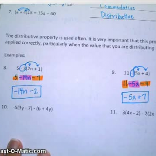 Unit 1A 5 Properties Video Part 2
