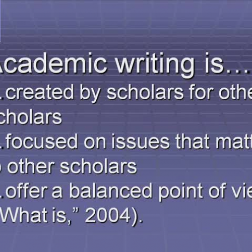 Educational Academic