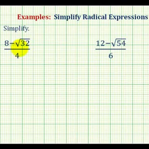 Quadratric Expression Ex