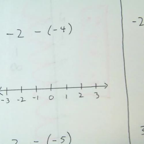 Subtracting Negatives (Part 2)