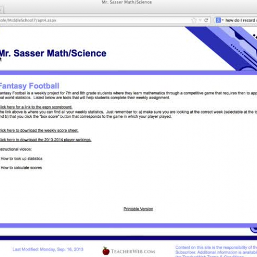 Kaepernick Statistics