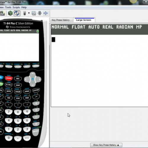 Solving a Quadratic with Calculator