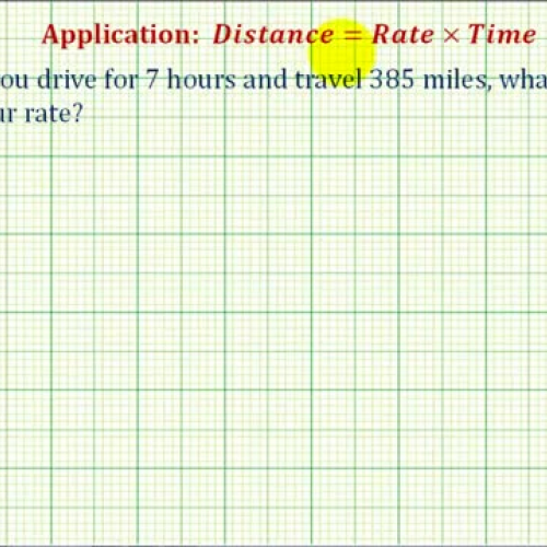 Rate Distance Time Find Rate Ex(3_6)