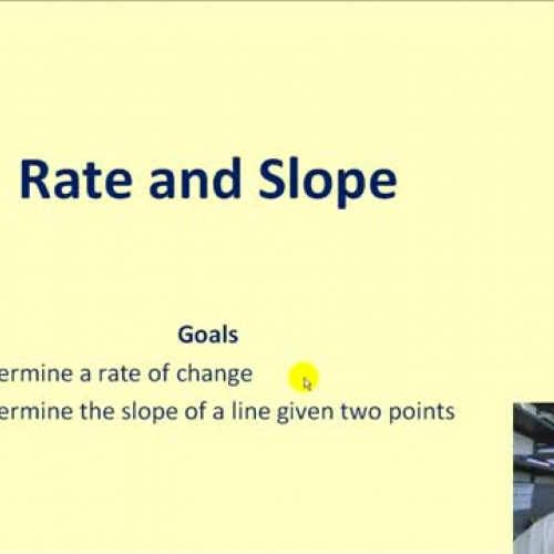 Rate Slope B