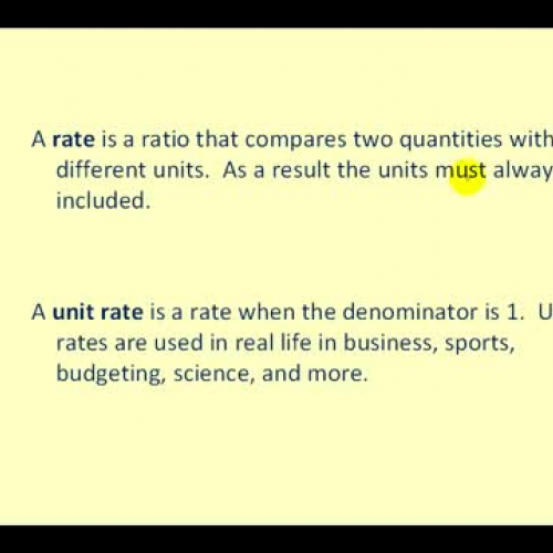 Rates B