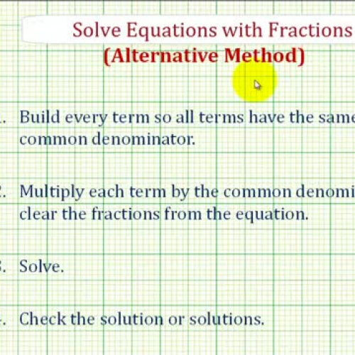 Rational Equations Ex2 Alt B