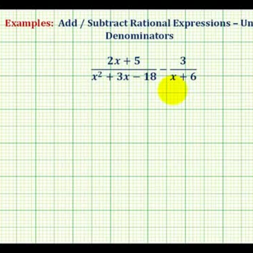 Rational Express Add Unlike Bi Denom Ex C