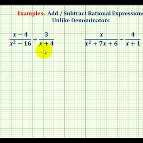 Rational Express Add_ Subtrack Unlike Ex3 A