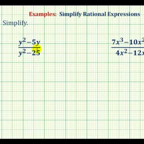 Rational Expression Simplify Ex4