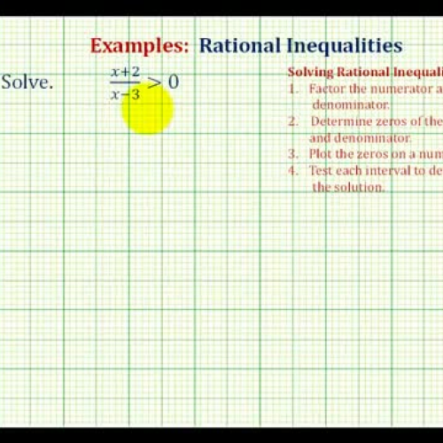 Rational Inequality Ex1