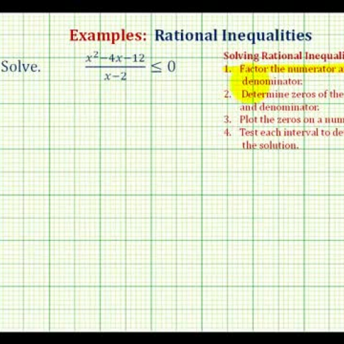 Rational Inequality Ex2