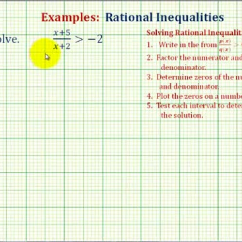 Rational Inequality Ex5