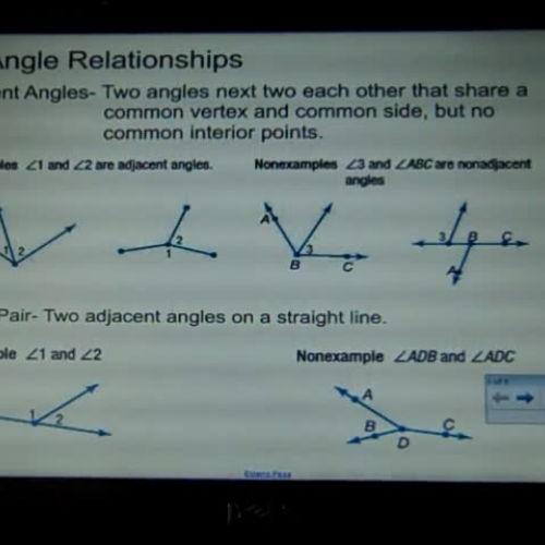 Angle Relationships Part 1