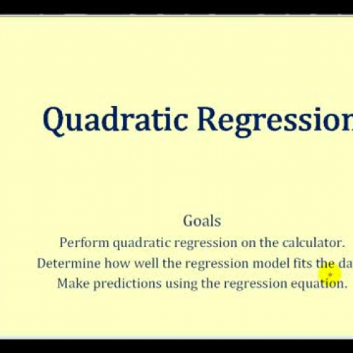 Regression Quadratic2