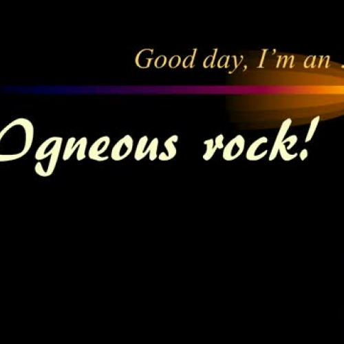 Igneous Rocks - Flipped