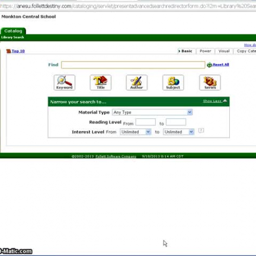 Placing holds, recommending, reviewing, and c