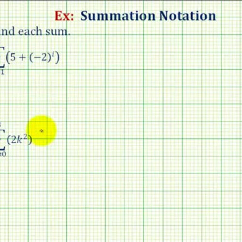 Summation Notation Ex1