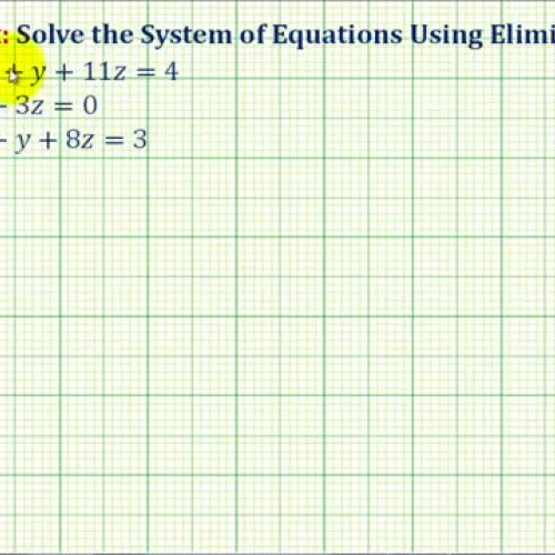 System3by3 One Sol No Solution Ex4