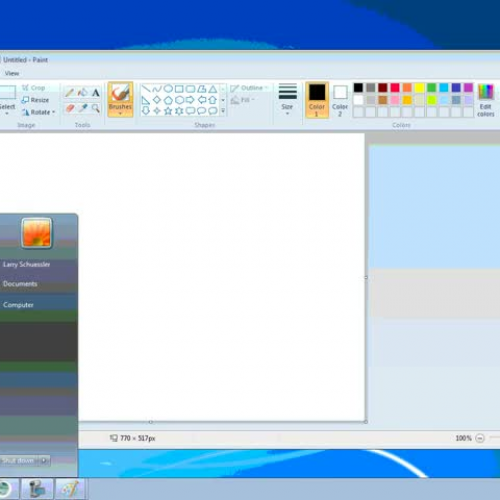 Uploading Pictures To Paint Windows 7