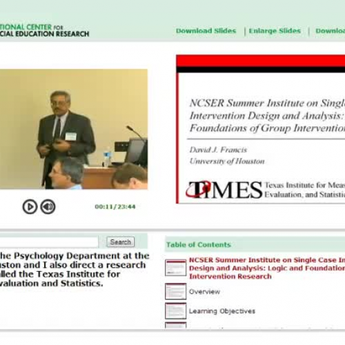 1a Logic and Foundations of group interventio