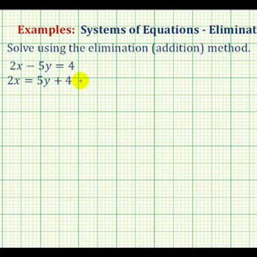 System Equations Elim Infinite Ex