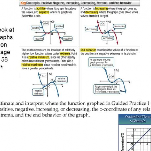 1-8 Interpreting Graphs of Functions P2