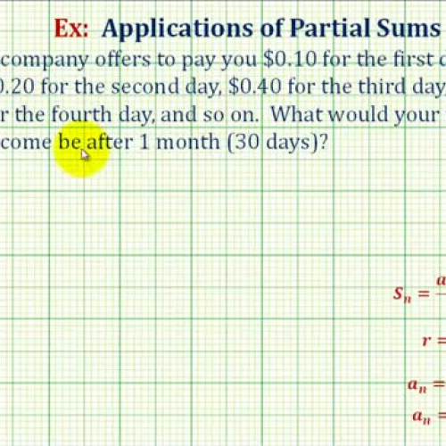 Series Geometric Pay App Ex