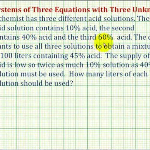 System3 Equation Concentration