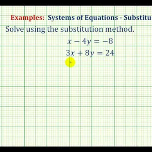 System Equations Sub Ex3