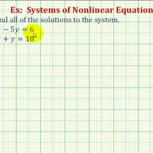 System Non Linear Ex2