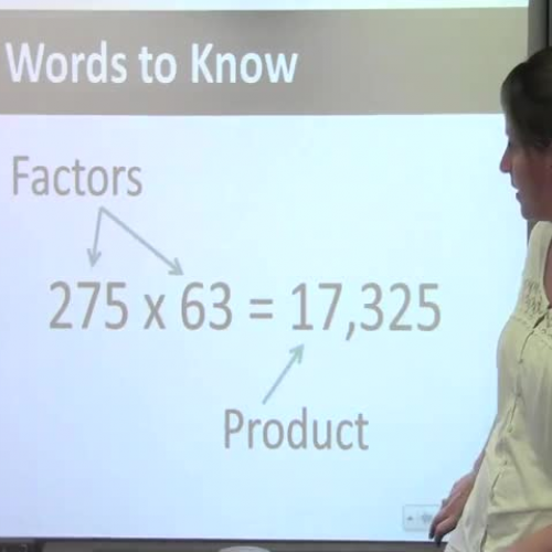 3-6 Multiplying Greater Numbers