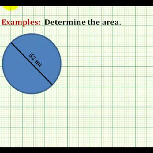 Circle Area Example