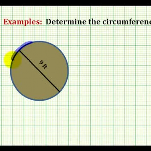 Cirlce Circumference Example