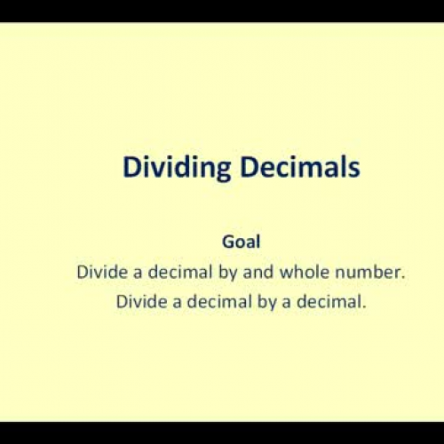 Decimal Divide