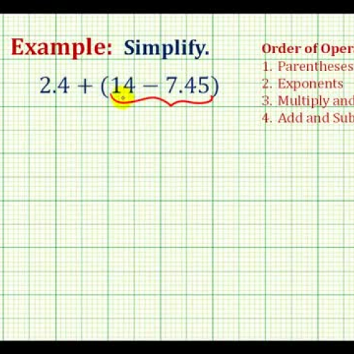 Decimal Express Add Sub Ex1