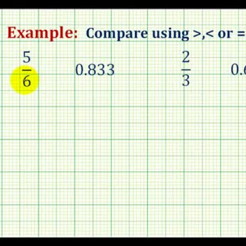 Decimal Fraction Compare Ex