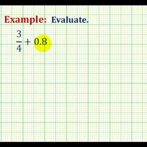 Decimal Fraction Sum Ex1