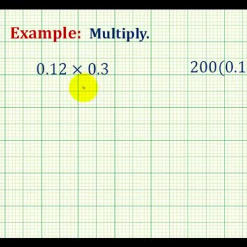 Decimal Multiply Ex1