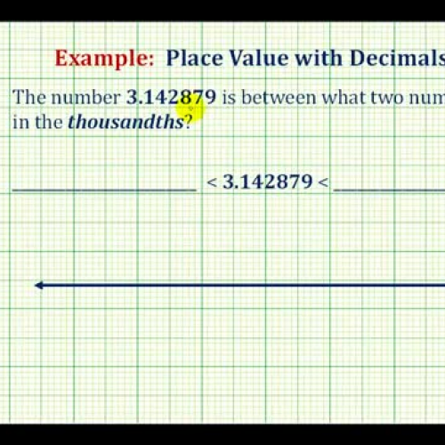 Decimal Place Value Between Ex2