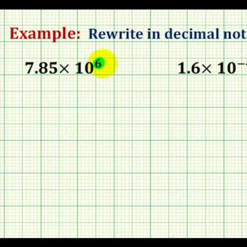 Decimal Sci To Decimal Example